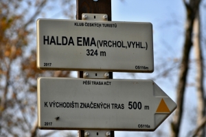 Faktyczna wysokość hałdy to 315 m.n.m. , autor: Jan Král