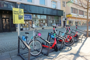 Sdílená kola a elektrokoloběžky Ostrava
